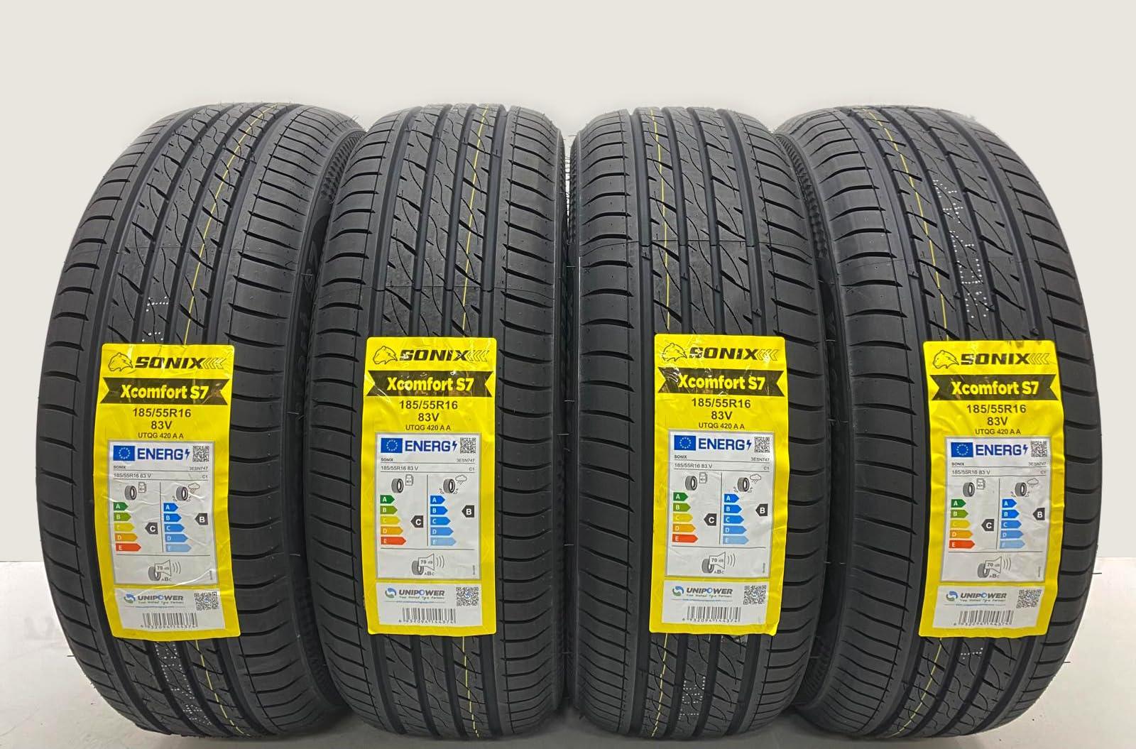 4 X 185 55 16 SONIXXCOMFORT 185/55R16 83V M+S AMAZING C & B RATED